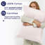 Ensemble de taie d'oreiller 100% coton américain en lin doux (respirant) de qualité hôtel-129538063-129538064