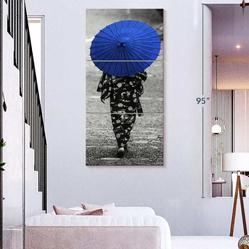 Parasol japonais, H 32 po x l 15 po