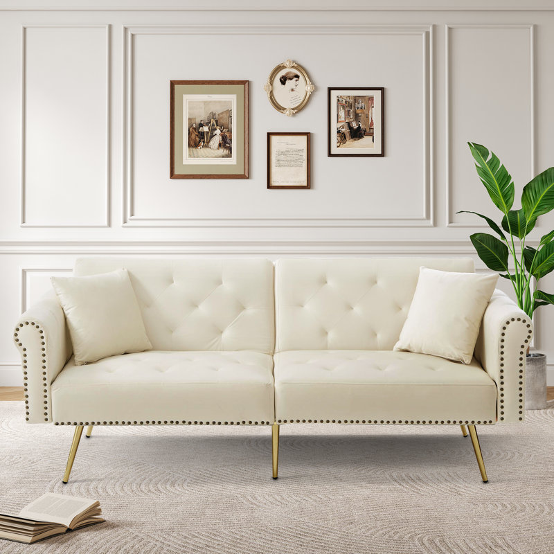 2 Seater Loveseat, White
