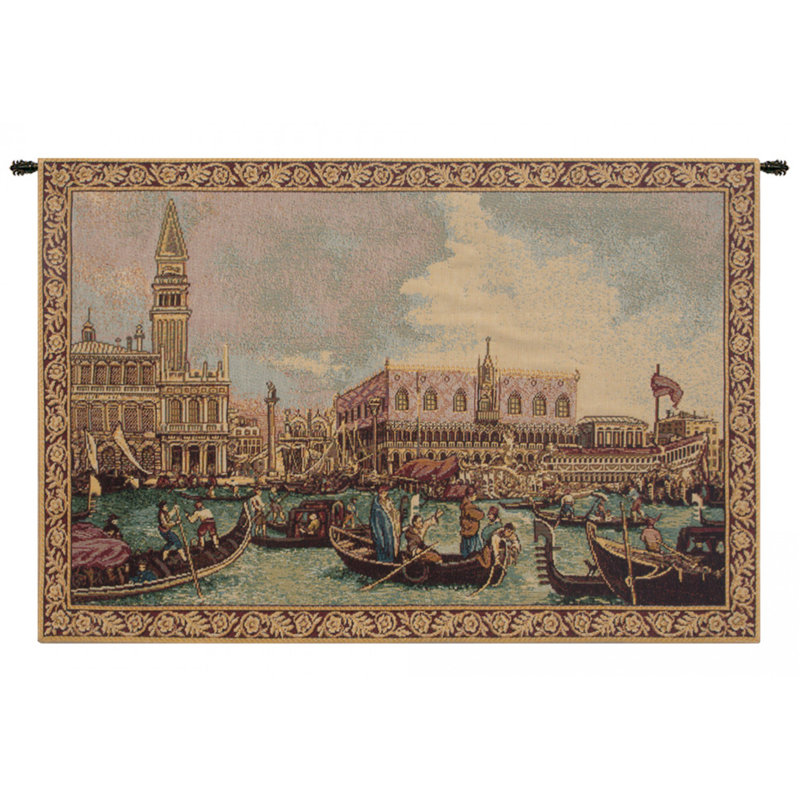 Italian Loom Woven Cotton Blend Wall Hanging