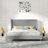 Tayvon Upholstered Wingback Bed-110431786