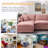 Bodhild Boneless Avrilynn 105" Modular Chenille Sectional Couch 3 Seater with Ottoman-2132327553