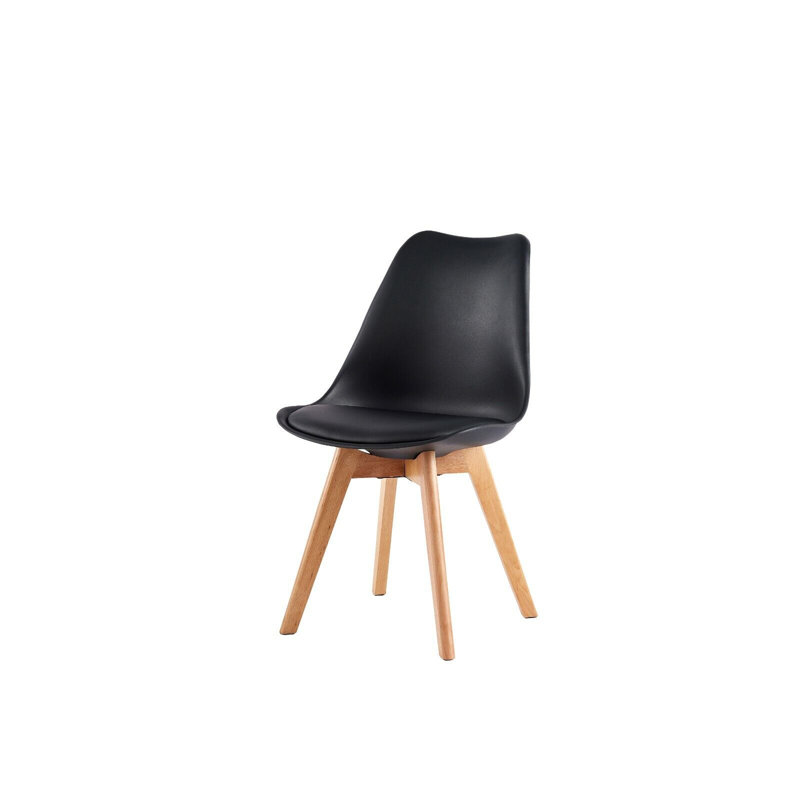 Knutsford Kitchen Dining Chair, Black, 1