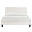 Modway Leah Chevron Tufted Performance Velvet Platform Bed-476844113-476844114