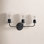Verbena 3 Light Transparent Dimmable Vanity Light