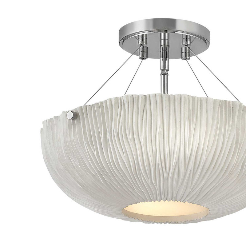 Plafonnier semi-encastré 3 lumières Coral