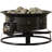 Round Steel Propane Fire Pit