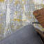 Caliah Machine Woven Ochre/Grey Indoor Rug-632758471