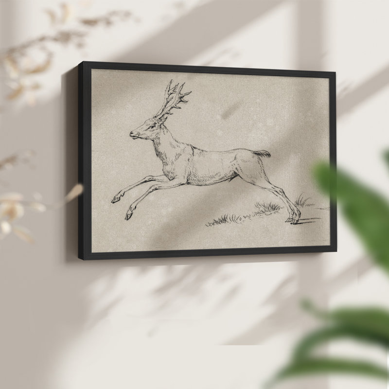 Croquis rétro - LX III - Reproduction encadrée - Restickable, H 8 po x l 10 po, Noir