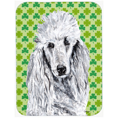 Shamrock Lucky Irish Glass Cutting Board