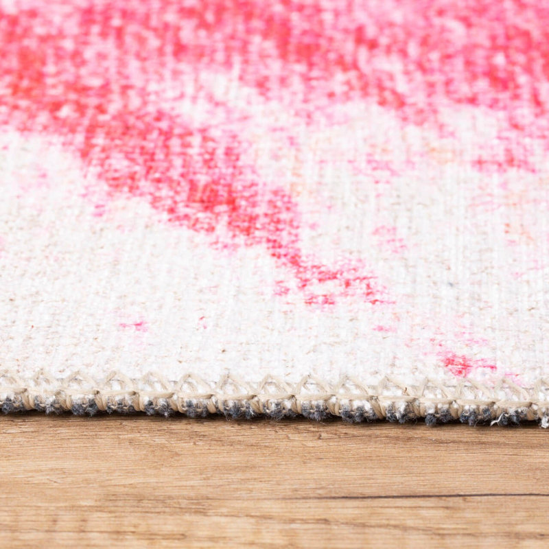 Luxurious Machine Washable Carpet, 100% Polyester, 7.5 x 10.8 Feet | Pile Height: 0.2 Inches, 1850 g/m² | Recycled Poly Cotton Underside, Easy Care, Perfect for Living Room & Bedroom, Soft & Durable Design