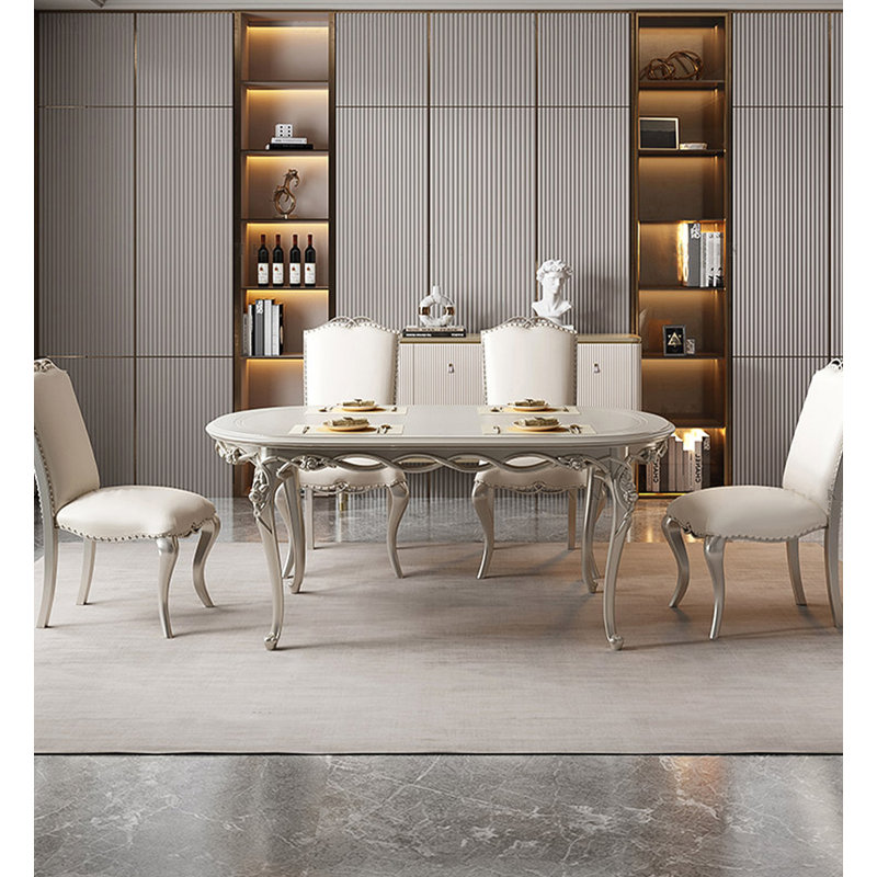 Table de salle à manger American Light, H 29,53 po x l 31,5 po x L 55,12 po