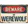 SignMission Beware of Werewolf Sign | Wayfair