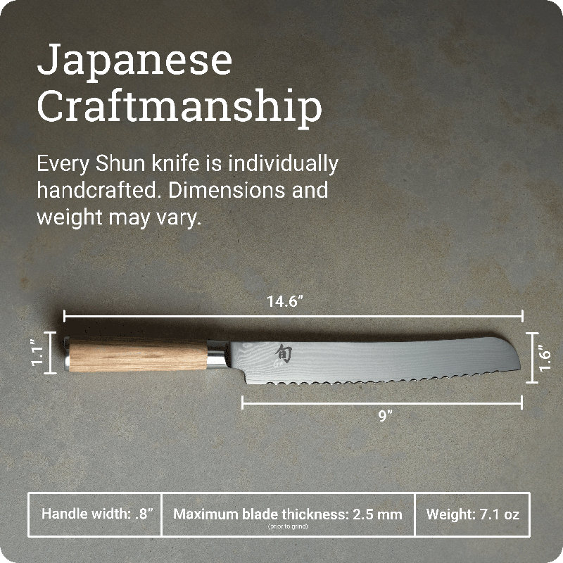 Classic 9'' L Bread Knife