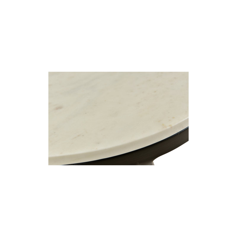 Haley Marble Coffee Table, Black
