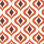 Rouleau géométrique orange Trippy