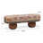 Ayotte Rizi Textured Wool Upholstered Bench