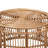 Capriles Modern Bohemian Antique Rattan Coffee Table