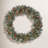 Wintry Pine Wreath with Clear Lights-93391188