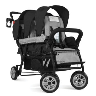 Poussette 3 places avec auvent Gaggle Compass