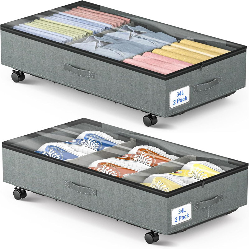 Rebrilliant Fabric Underbed Storage