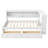 Daybed With Storage Shelves, Usb, Led, And 2 Drawers-1966119407