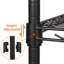 Nekoda 35.98'' W Metal Shelving Unit with Wheels