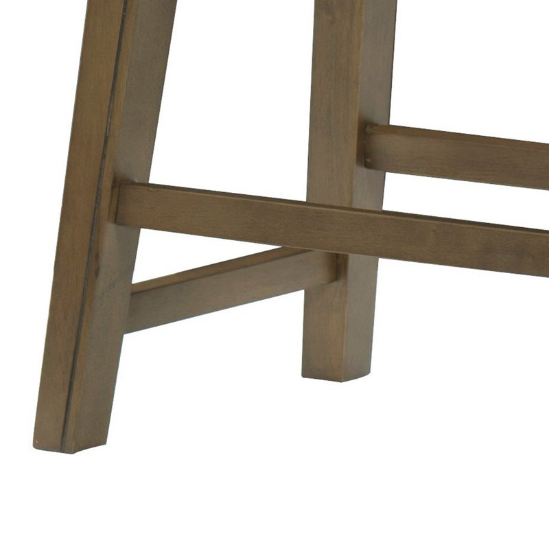 Tabouret Zackery, Brun, Petit tabouret (siège d'une hauteur de 20 po)