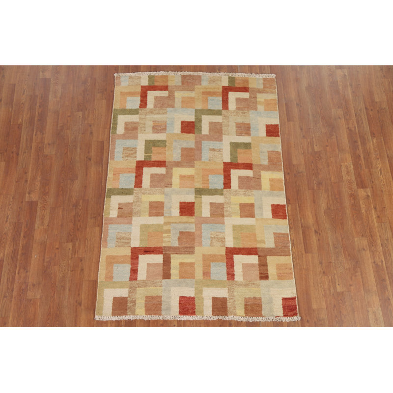 Tapis oriental all-over Gabbeh 4 x 6