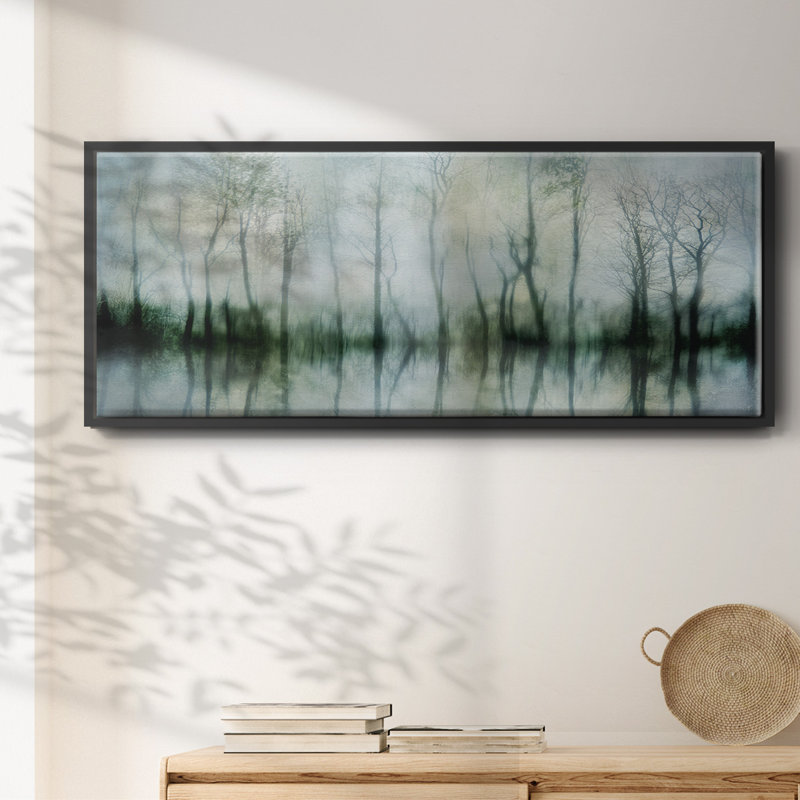 Mirrored Pond- Framed Canvas