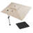Hokku Designs 10' X 13' Rectangle Cantilever Umbrella with Steel Plate Base-2145712306