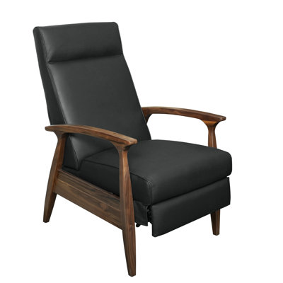 Piedmont 26" Genuine Leather Manual Recliner