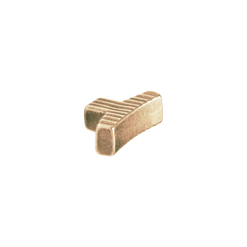 Ted Boerner Bronze Bar Knob, Silicon Bronze Light