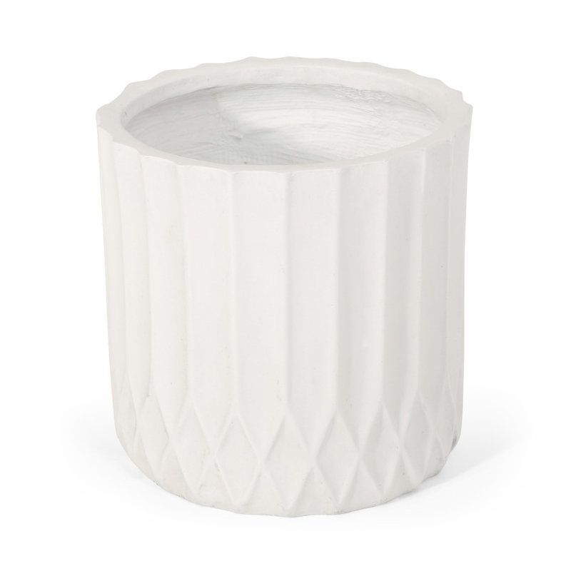 Mgo Planter, 12.75" H x 12.75" W x 12.75" D