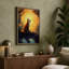 Fox Gazing At Light Boho - Print-136727165-136727164