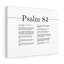 The Living God Psalm 84 - Wrapped Canvas Print-635137773