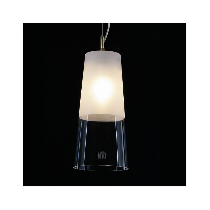 Cone 1 - Light Polished Chrome Plated Cone Pendant