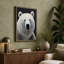 Polar Bear Portrait Modern - Print-136726560-136726559
