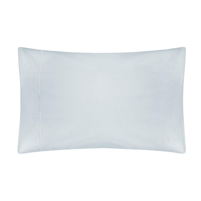 Plain Dye 400 TC Egyptian-Quality Cotton Sateen, Duck Egg