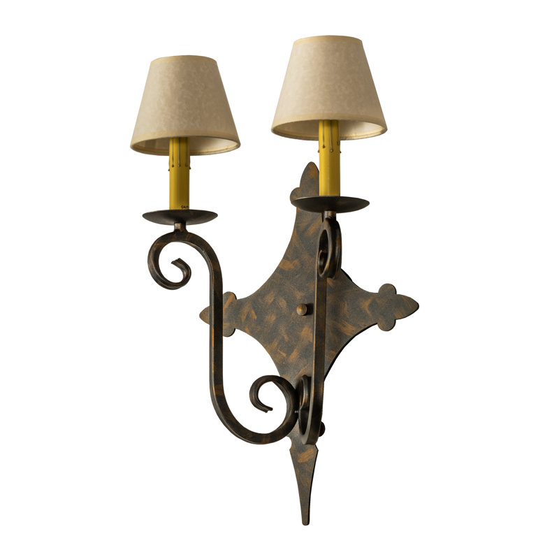 Angelique 2 - Light Candle Wall Light