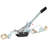 2T HAND Winch PULLER,DOUBLE GEAR,3 HOOKS, 12FT Cable,Power Cable Puller With Dual Gears Ratchet System For Easy Hand Pulling