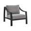Chaise d'extérieur en aluminium