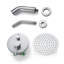 Robinet de baignoire et de douche avec valve brute-65005562