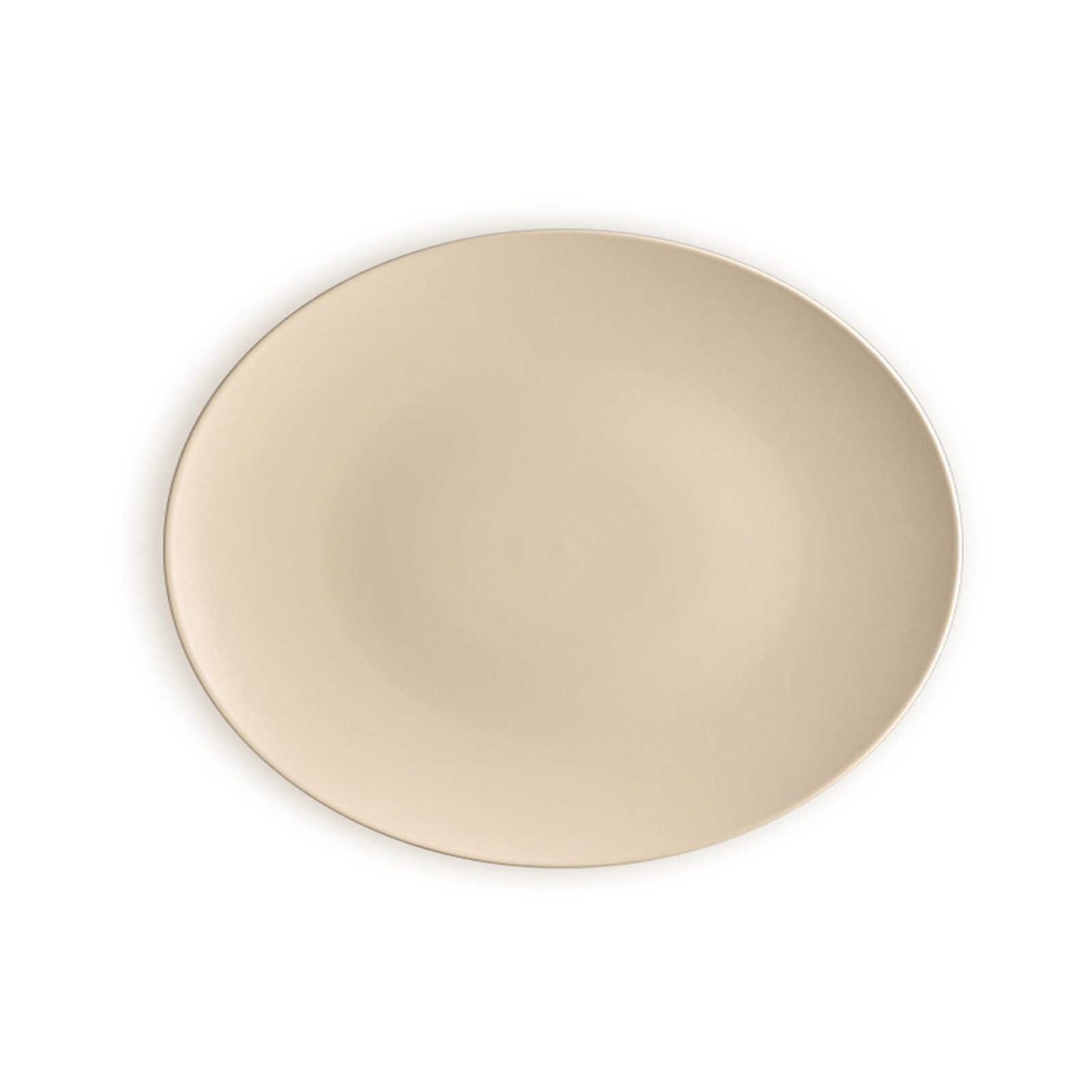 Ceramic Platter, Beige