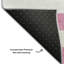 Tapis rose Cerrito AMF528 lavable à la machine de qualité supérieure-103946991