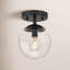 Sasheer Glass Semi Flush Mount-973820370