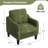 Mid-Century Accent Chairs Featuring Removable Cushions-2075942456