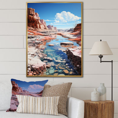 Paysage de Kawaii très sur toile