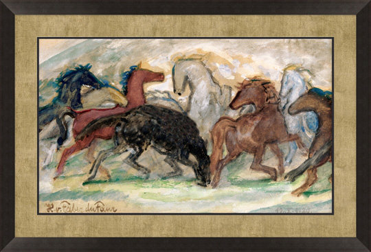 The Long Gallop Print