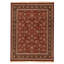 High-Quality Hand-Knotted Red Area Rug
